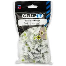 Gripit Self Drive Plasterboard fixing pack 24